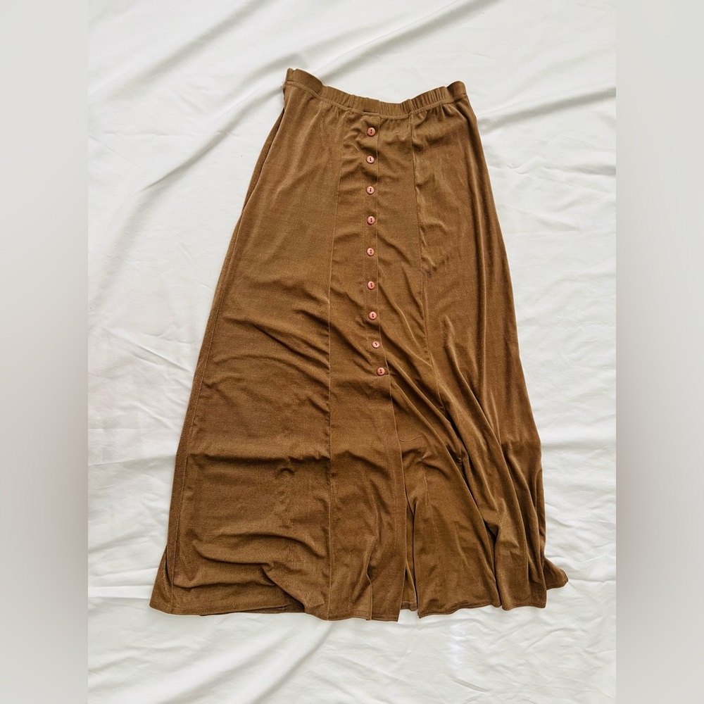 Brown LUNA Fashion Skirt